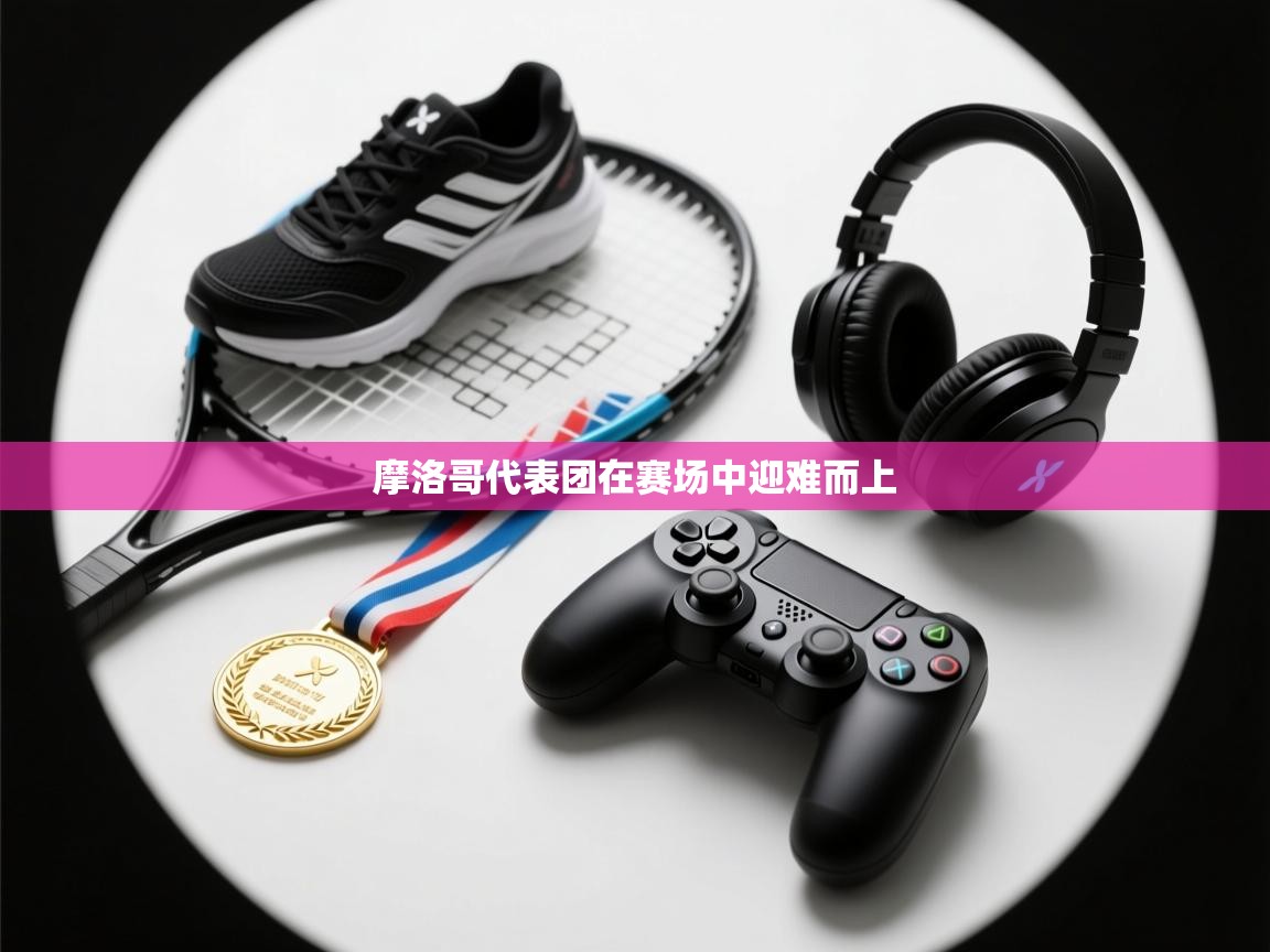 摩洛哥代表团在赛场中迎难而上 第1张